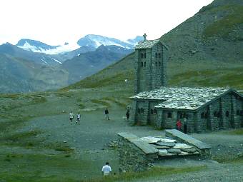 Kapelle am Col de l'Iseran